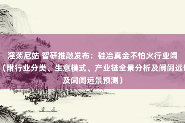 淫荡尼姑 智研推敲发布：硅冶真金不怕火行业阛阓分析（附行业分类、生意模式、产业链全景分析及阛阓远景预测）