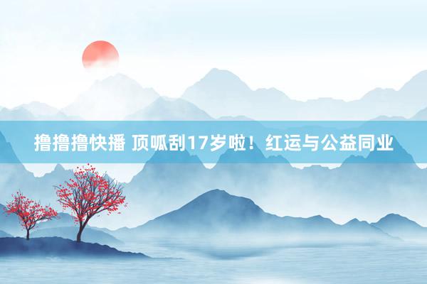 撸撸撸快播 顶呱刮17岁啦！红运与公益同业