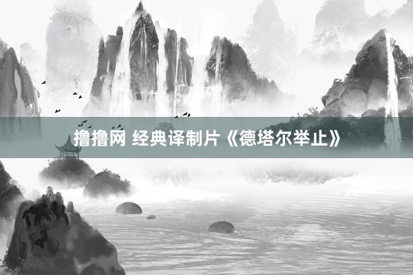 撸撸网 经典译制片《德塔尔举止》