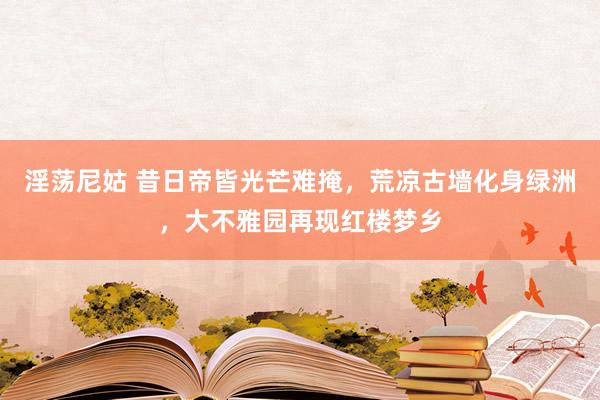 淫荡尼姑 昔日帝皆光芒难掩，荒凉古墙化身绿洲，大不雅园再现红楼梦乡