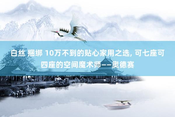白丝 捆绑 10万不到的贴心家用之选， 可七座可四座的空间魔术师——奥德赛